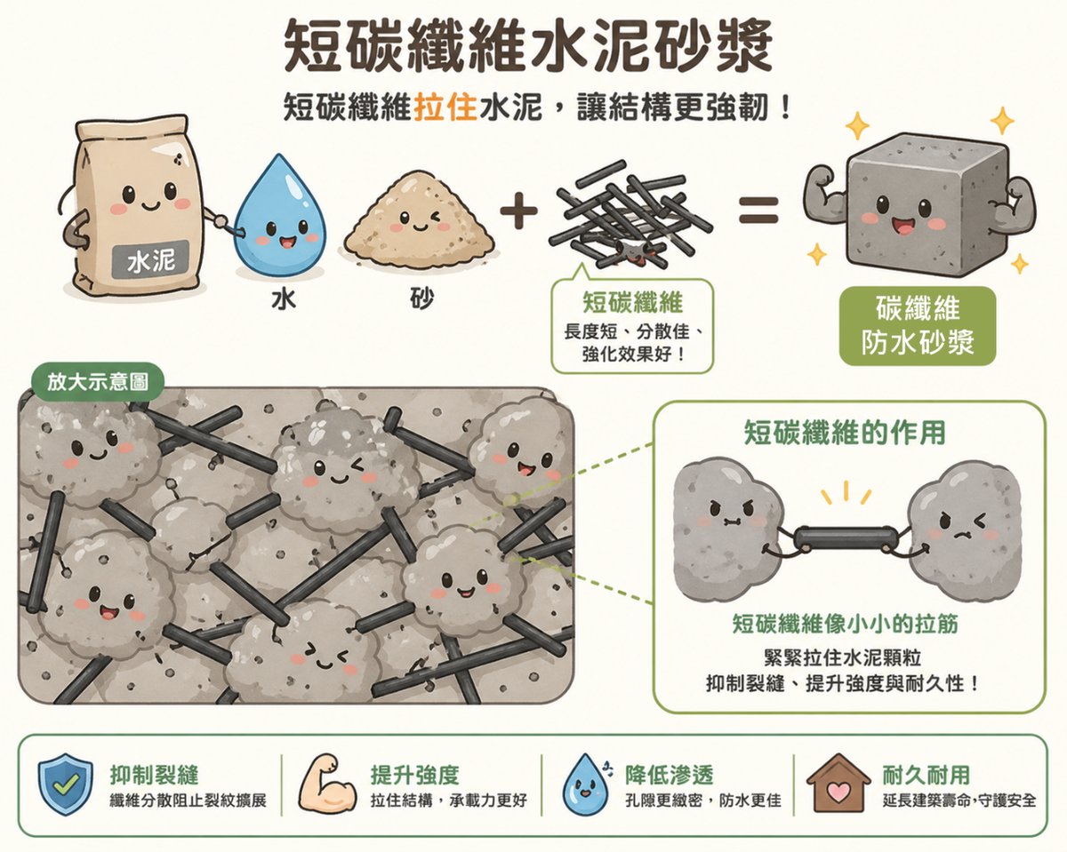 碳纖維作用示意圖